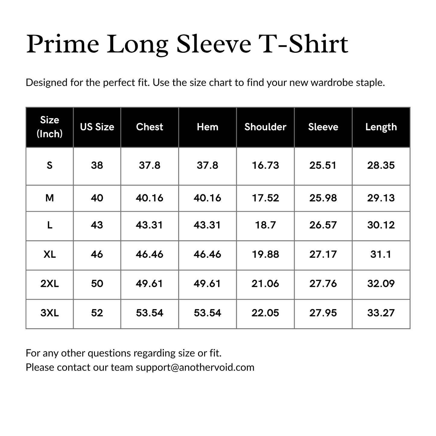 Prime T-shirt met lange mouwen