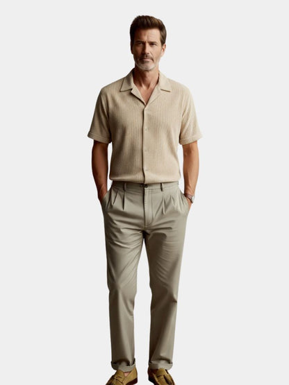 Minimalistisch corduroy overhemd