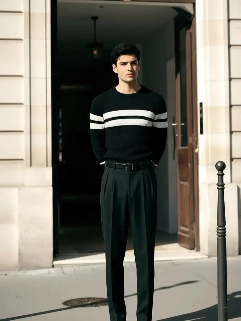 Men’s Knit Sweater – Essential Casual Everyday Knitwear SPECTER