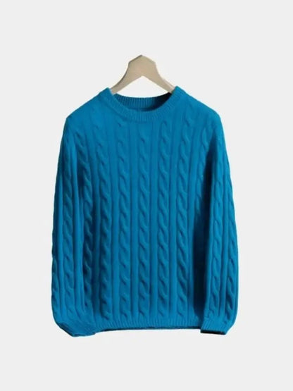 Men’s Cashmere Sweater – Essential Soft Luxury Knit SPECTER