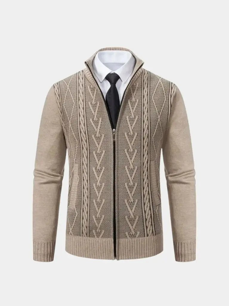 Men’s Knit Sweater – Essential Old Money Casual Everyday Knitwear SPECTER