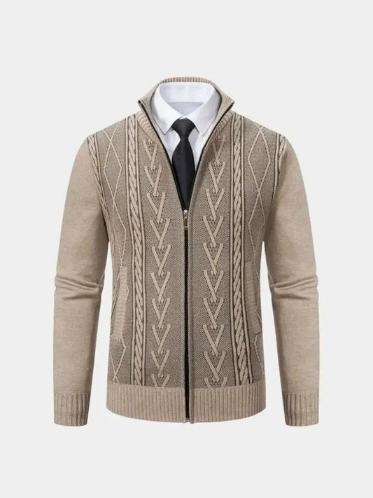 Men’s Knit Sweater – Essential Old Money Casual Everyday Knitwear SPECTER