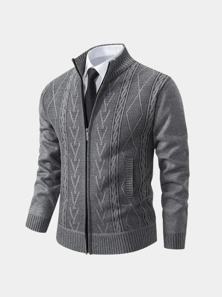 Men’s Knit Sweater – Essential Old Money Casual Everyday Knitwear SPECTER