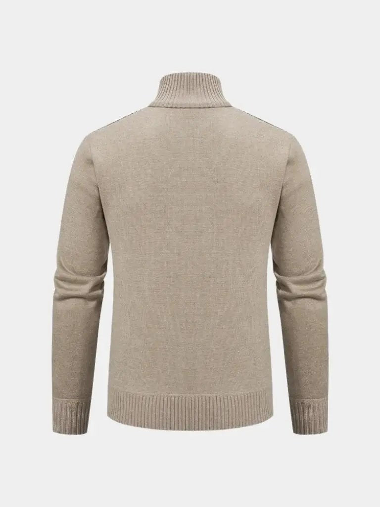 Men’s Knit Sweater – Essential Old Money Casual Everyday Knitwear SPECTER