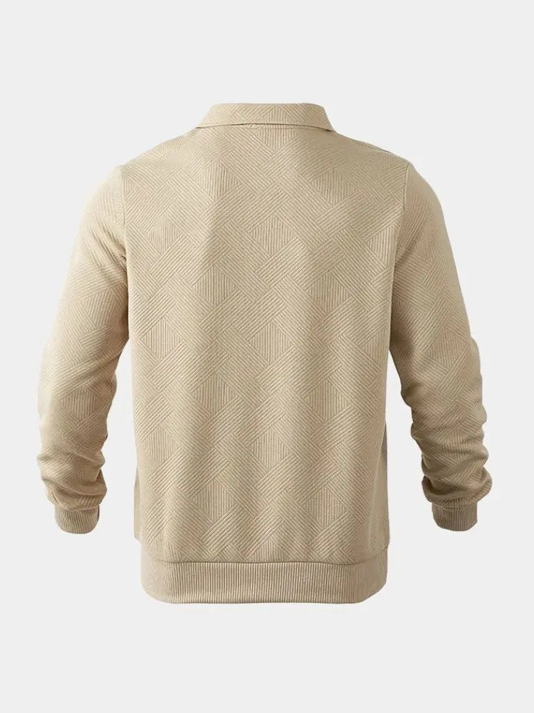 Men’s Knit Sweater – Sandmoor Luxe Casual Everyday Knitwear SPECTER