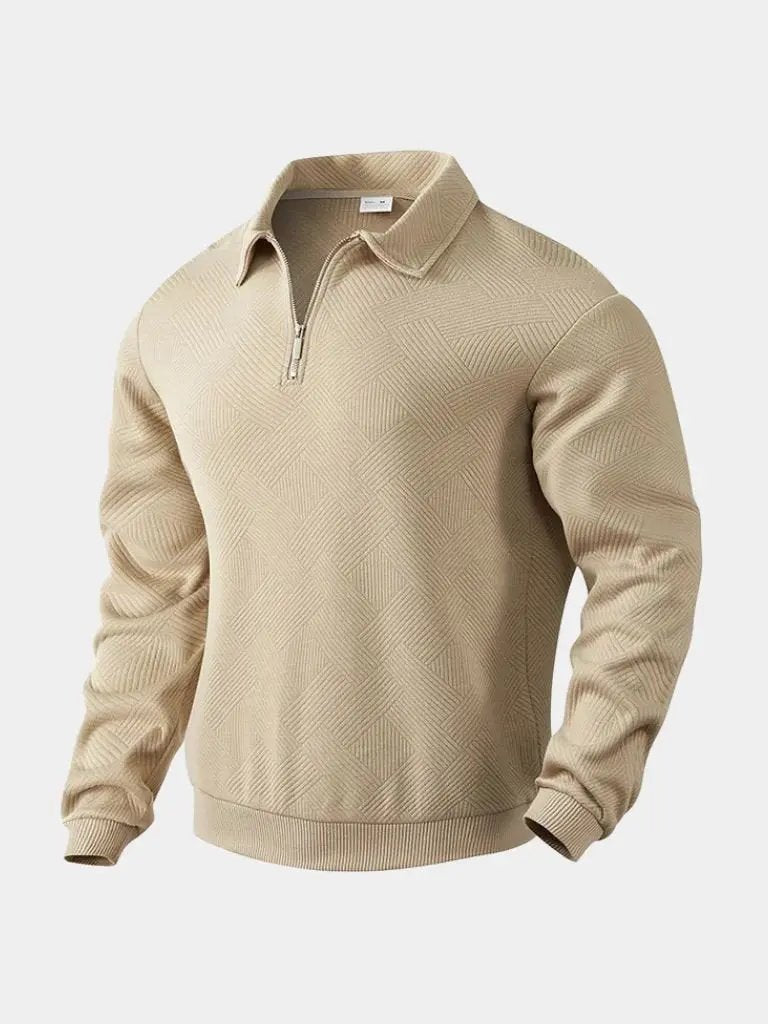 Men’s Knit Sweater – Sandmoor Luxe Casual Everyday Knitwear SPECTER